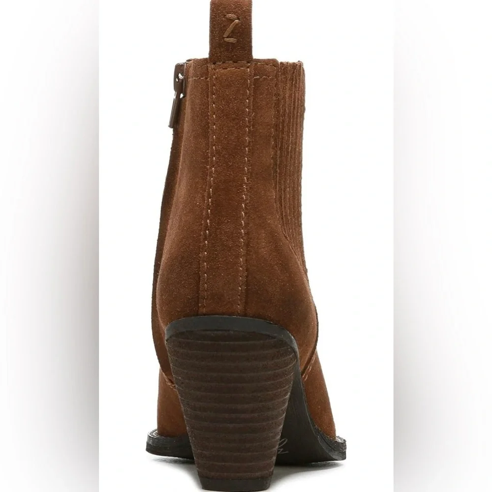 Zodiac Robyn Womens Zipper Pull On Ankle Boots Size 10